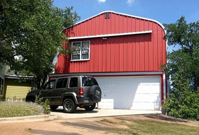 Steel garage and storage