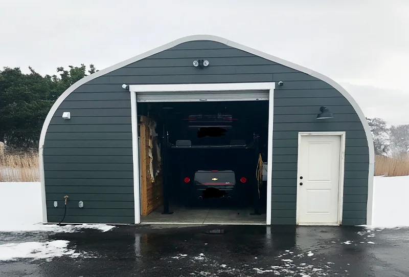 Garage and storage building