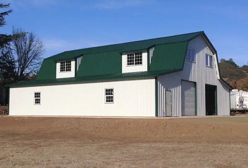 Storage steel building